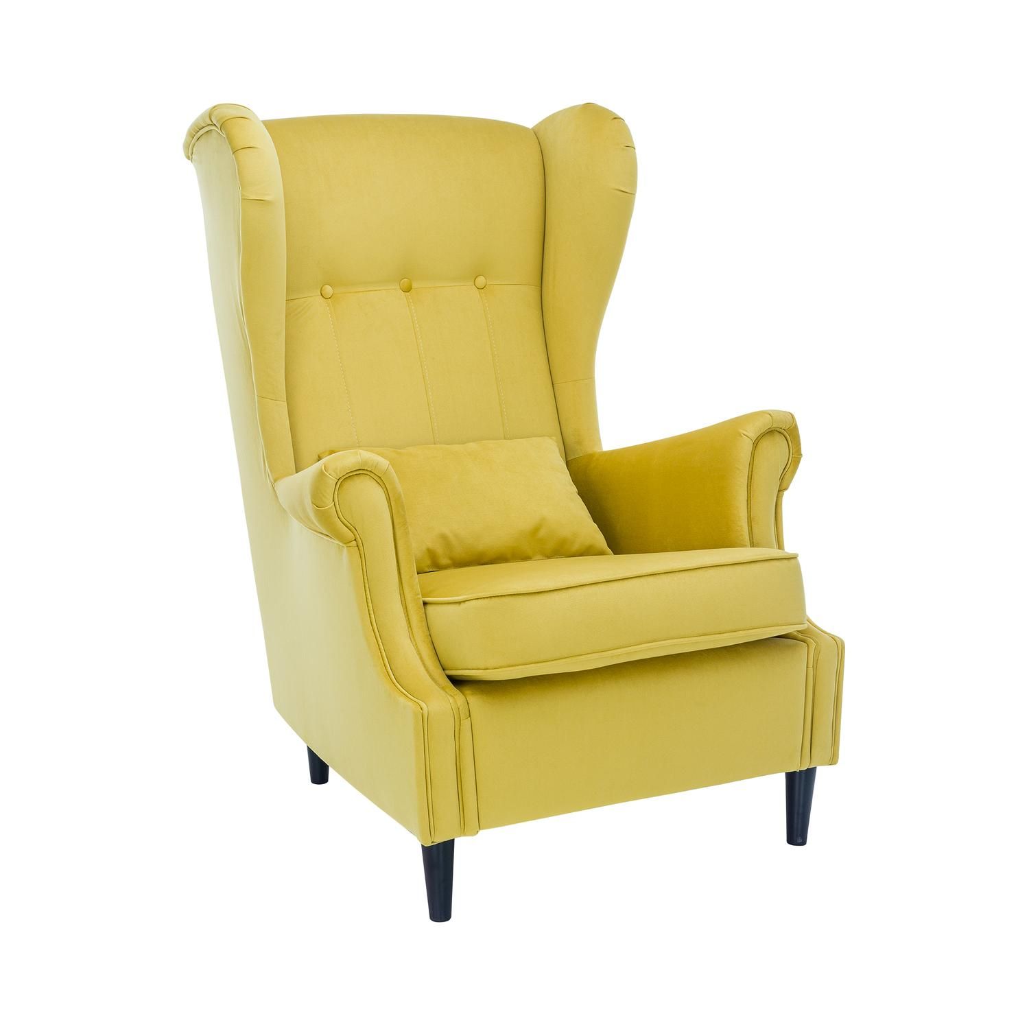 Кресло Монтего V28 желтый