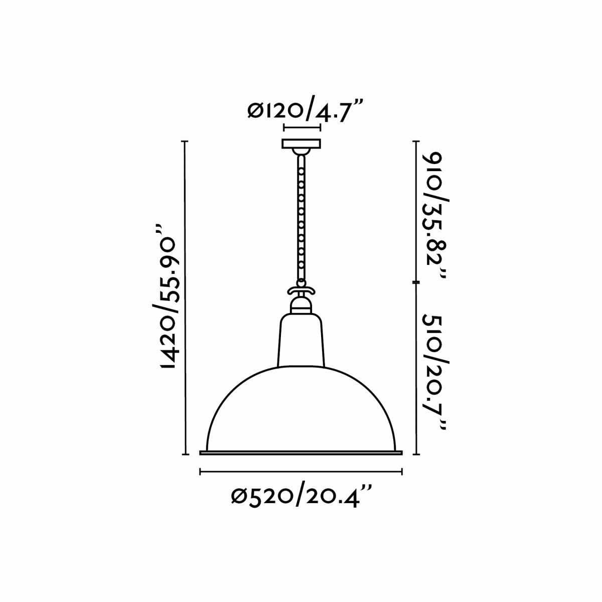 Подвесной светильник Faro Lou 059521