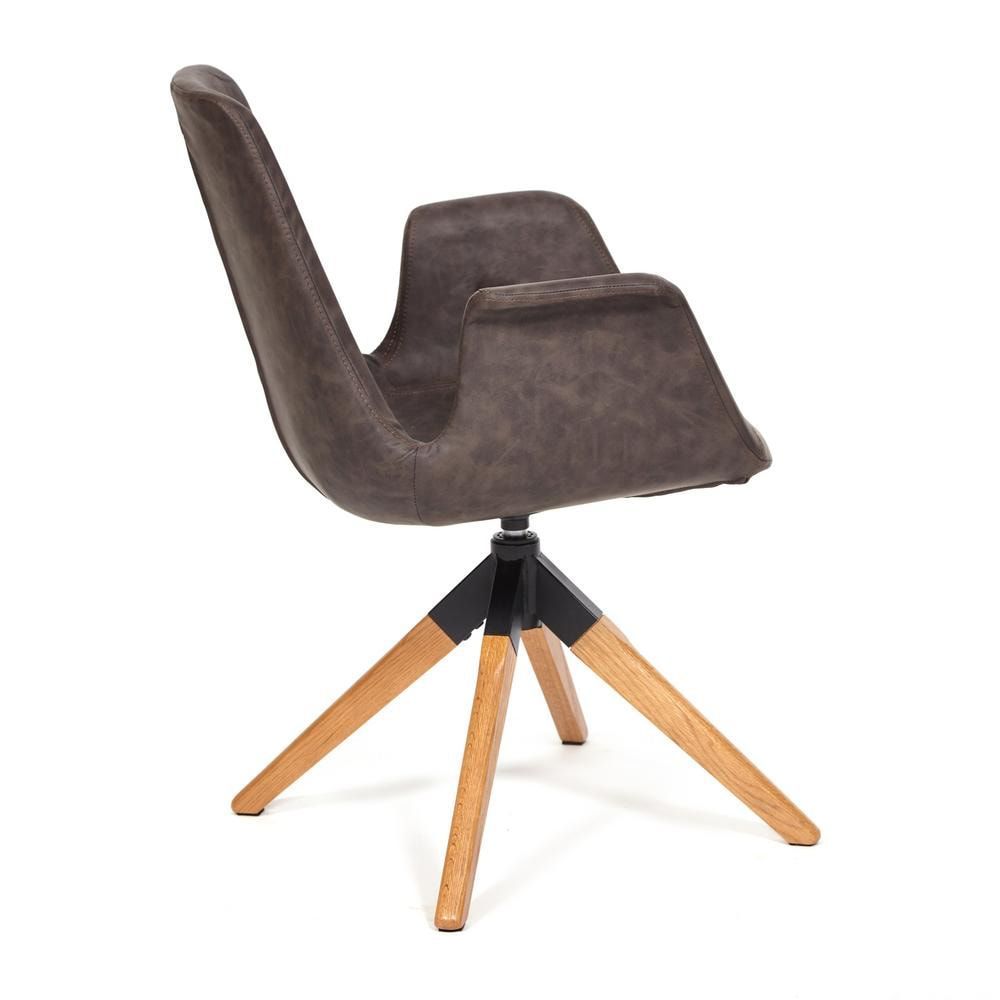 Кресло-стул ROKIN коричневый