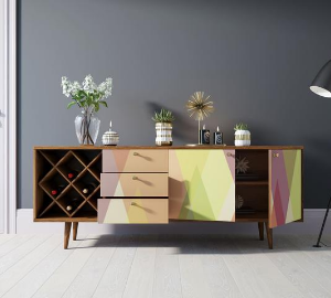 Комод Этажерка Berber (Бербер) Принт 16 BB15/Print_16
