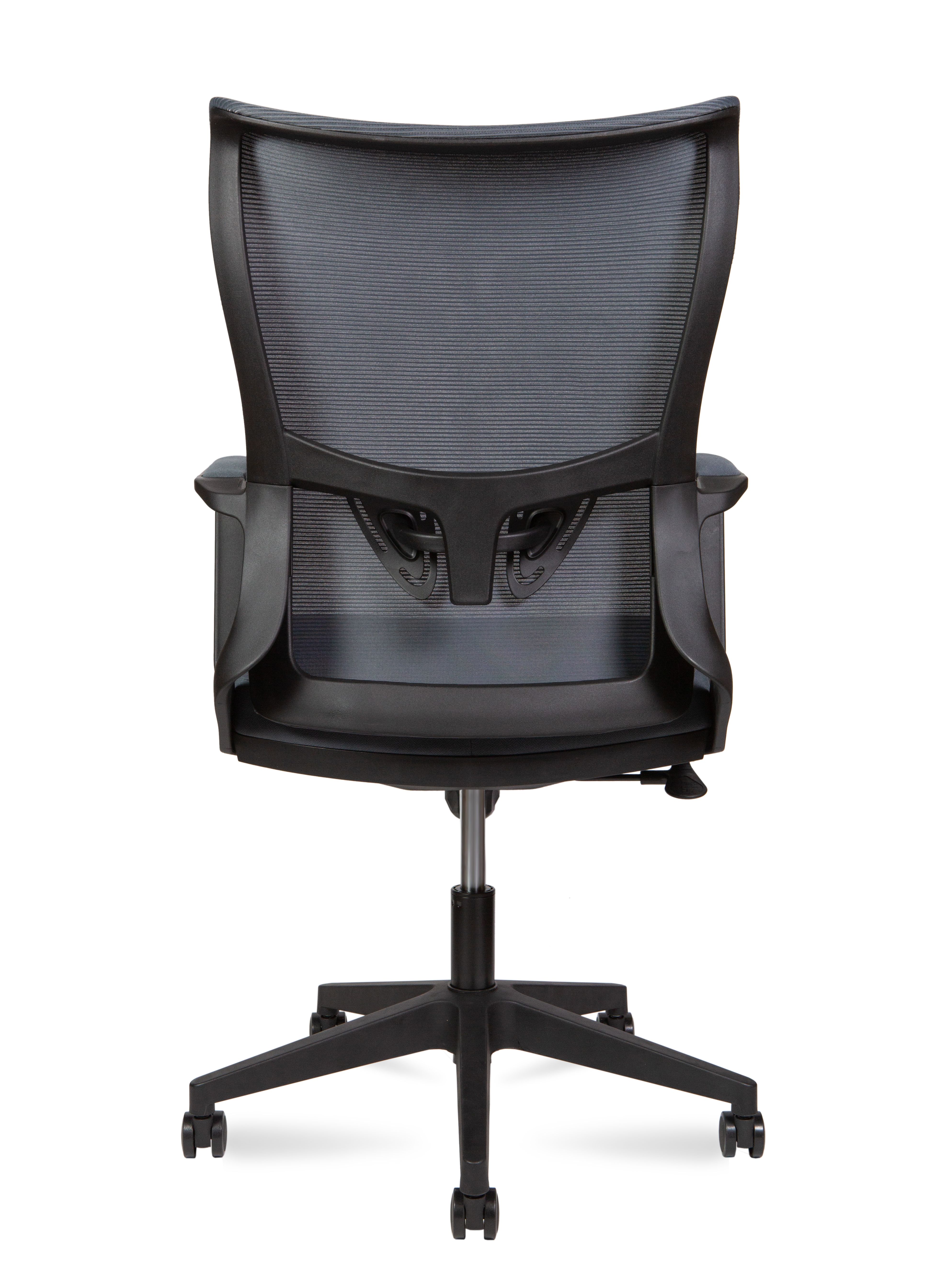 Кресло офисное (эргономичное) NORDEN Wave LB серый M3-M(black)