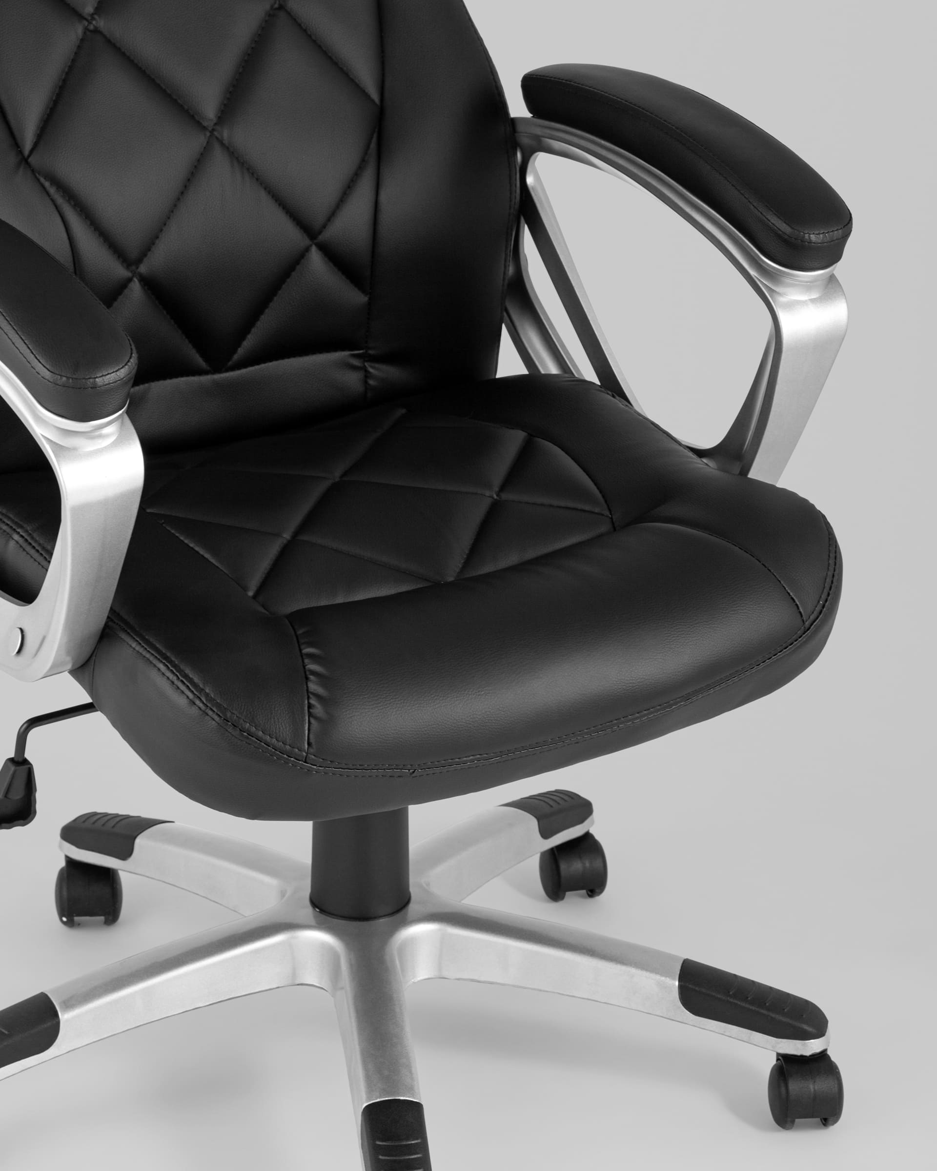 Кресло игровое TopChairs Continental черное