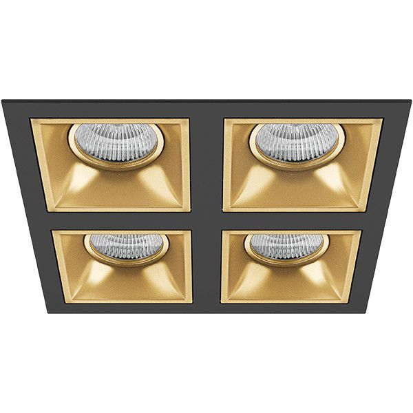 Точечный встраиваемый светильник Lightstar Domino D54703030303