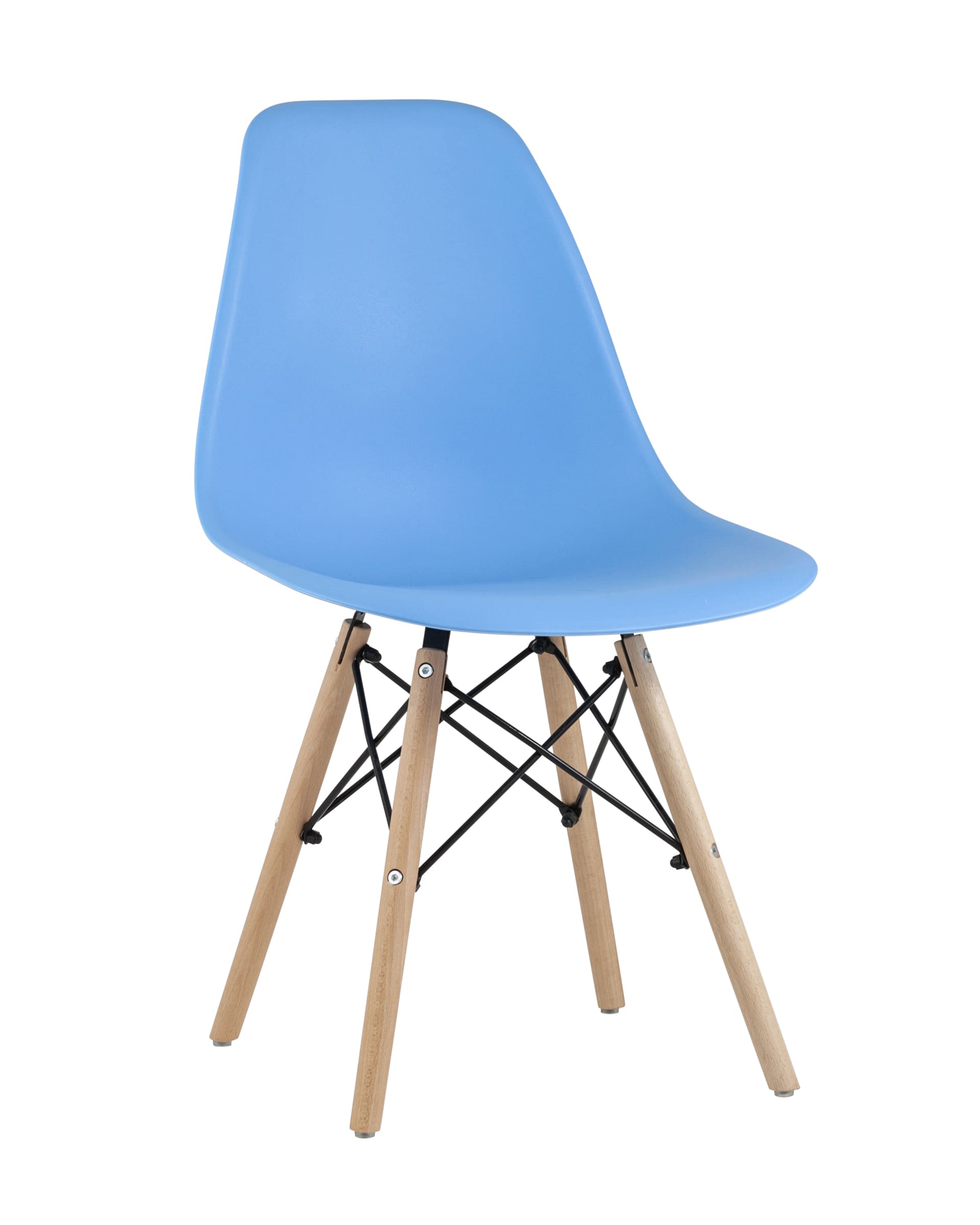 Комплект стульев Eames Style DSW голубой x4 шт