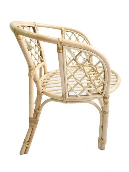 Кресло из ротанга Багама натуральный (подушки твил обычные коричневые)