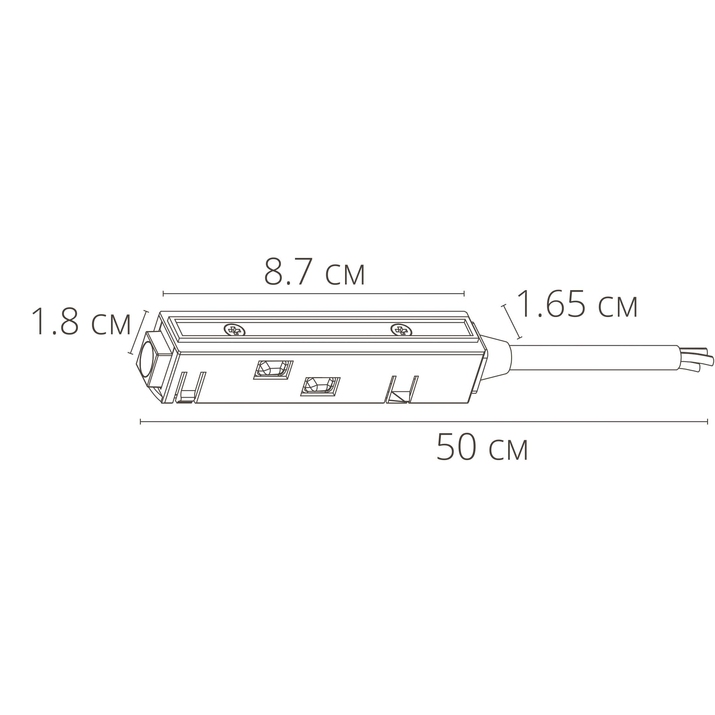 Коннектор для ввода питания Arte Lamp LINEA-ACCESSORIES A480106