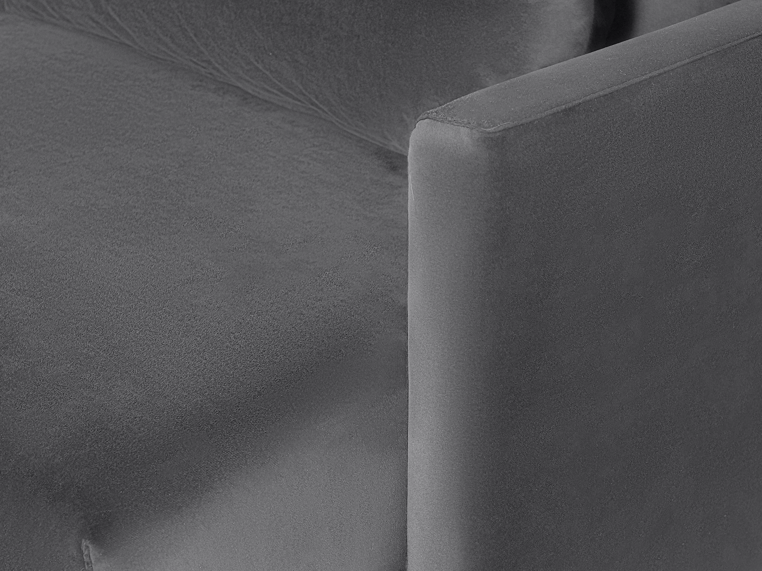 Кушетка Ricadi со столиком из мрамора темно-серый 865755