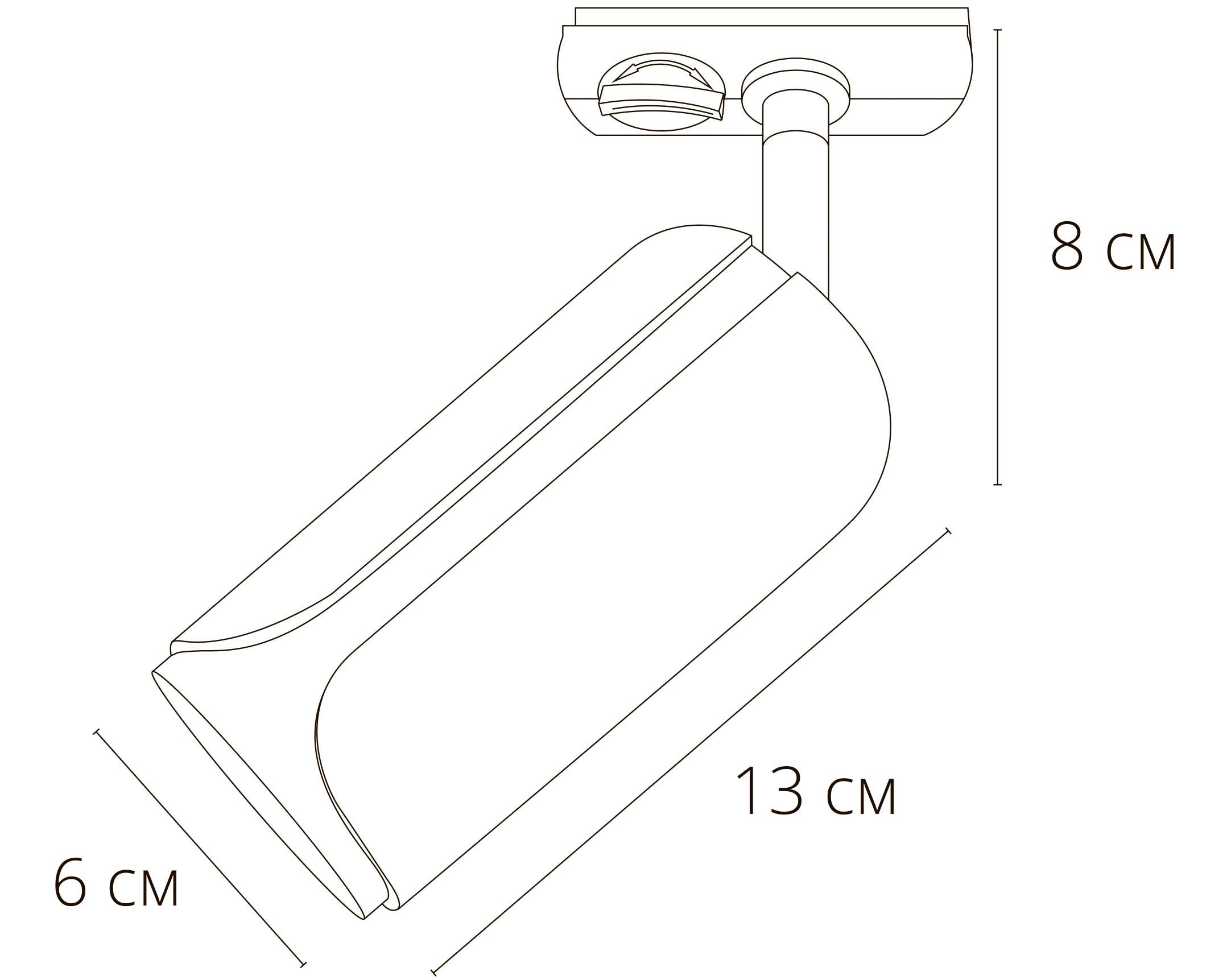 Трековый светильник ARTE LAMP PINO A7375PL-1BK