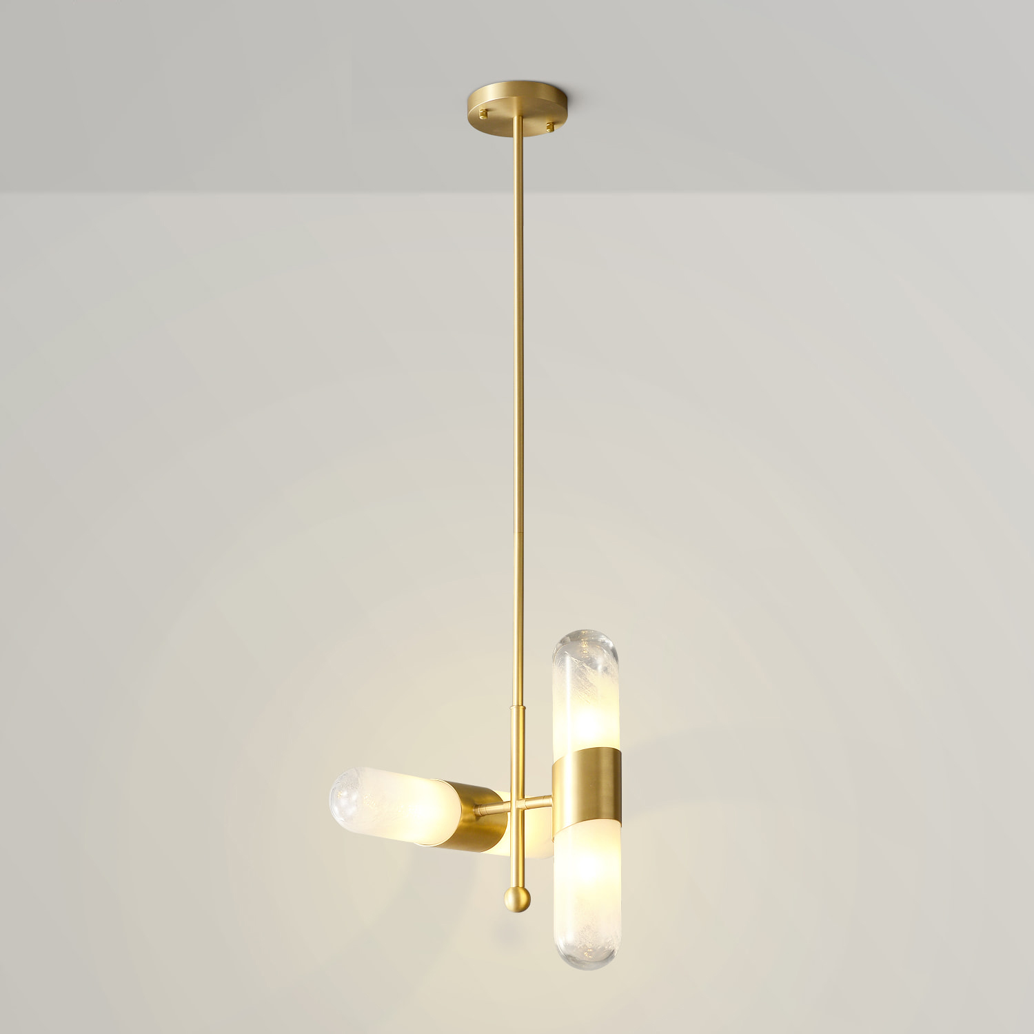 Подвесной светильник Delight Collection Sorno MT9056-4H brass