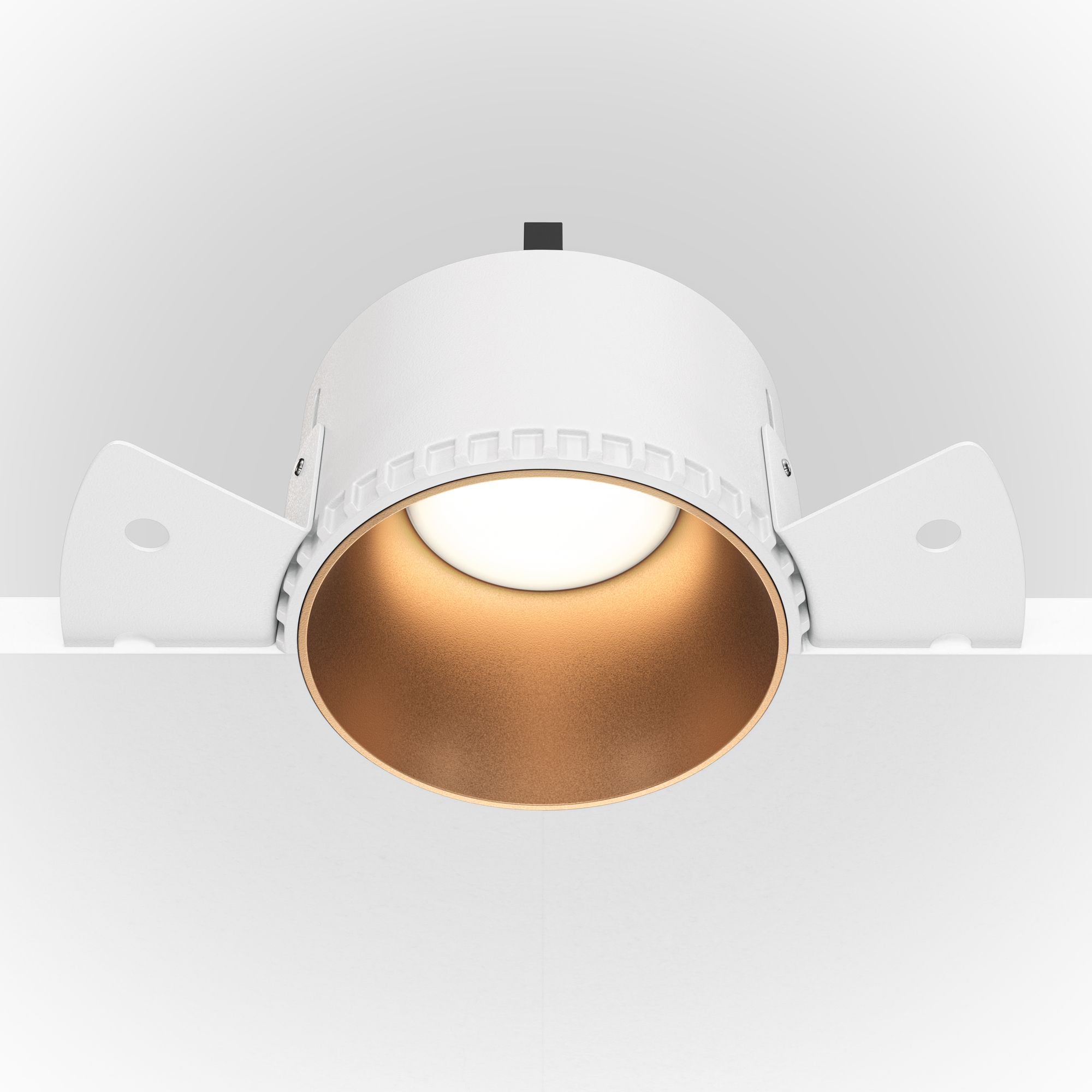 Точечный встраиваемый светильник Maytoni Share DL051-01-GU10-RD-WMG