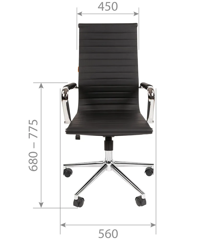 Кресло для руководителя Chairman 755 коричневый
