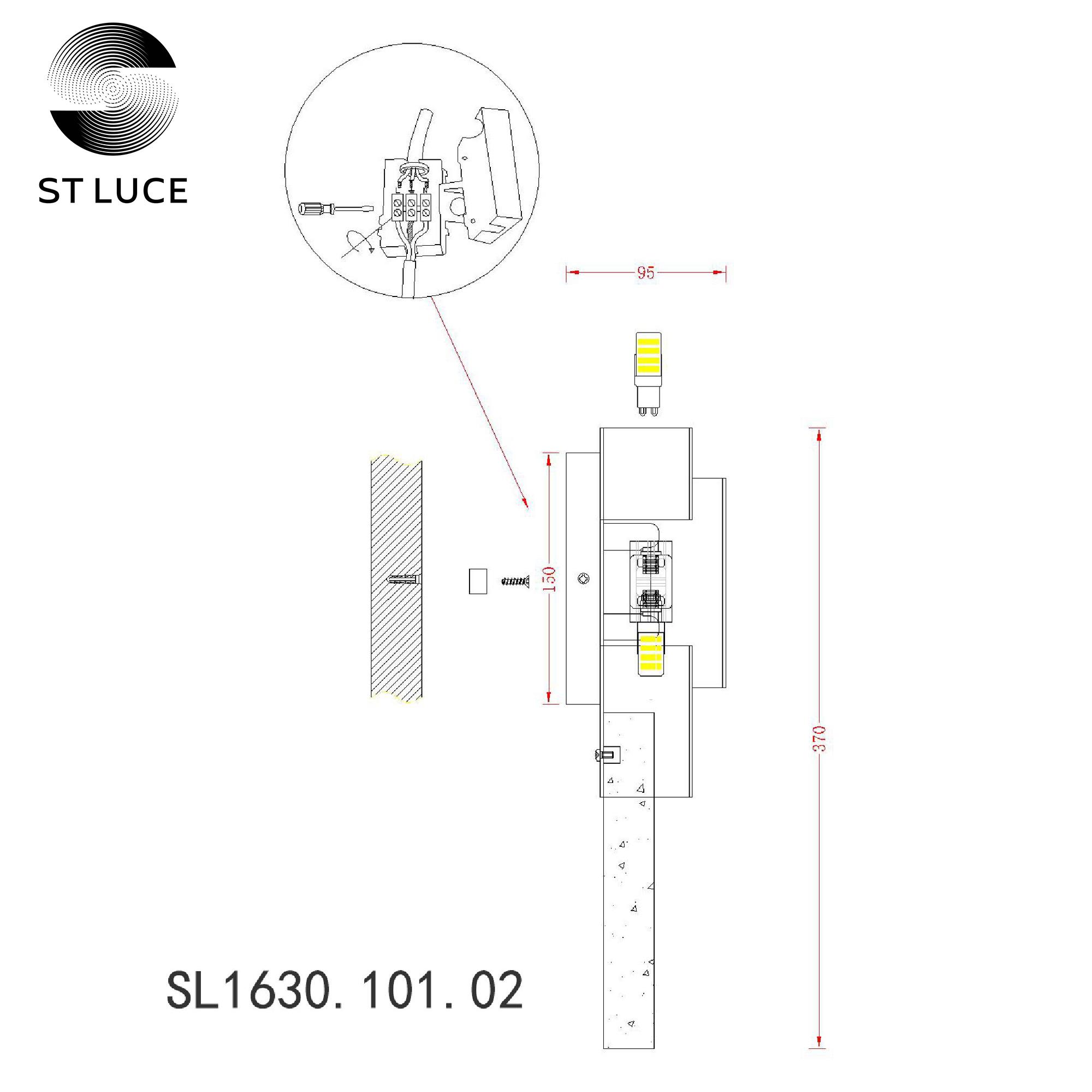 Бра ST LUCE Cesena SL1630.101.02