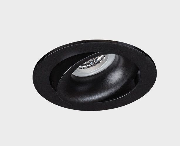 Точечный встраиваемый светильник ITALLINE DE-200 black