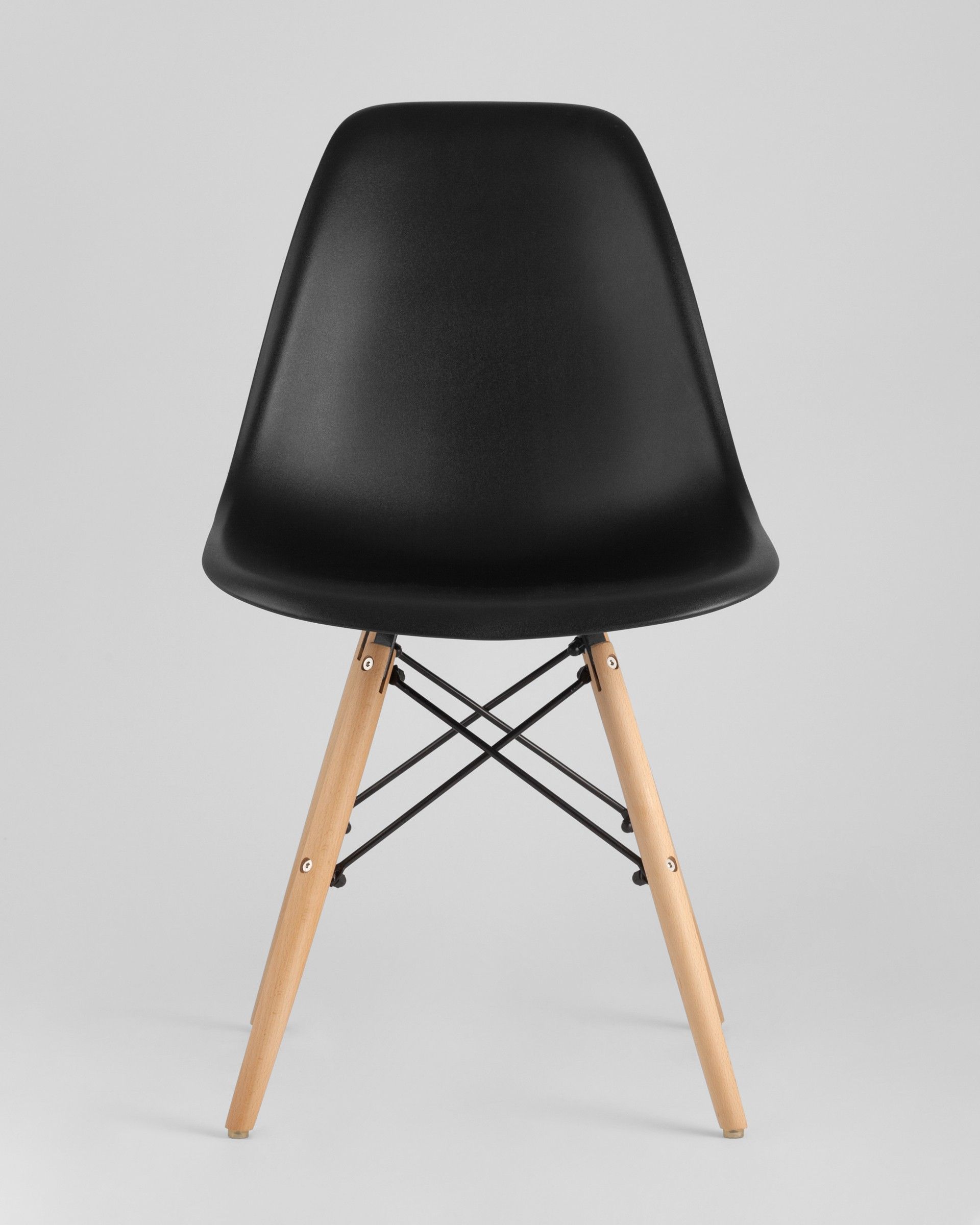 Комплект стульев Eames Style DSW черный x4 шт