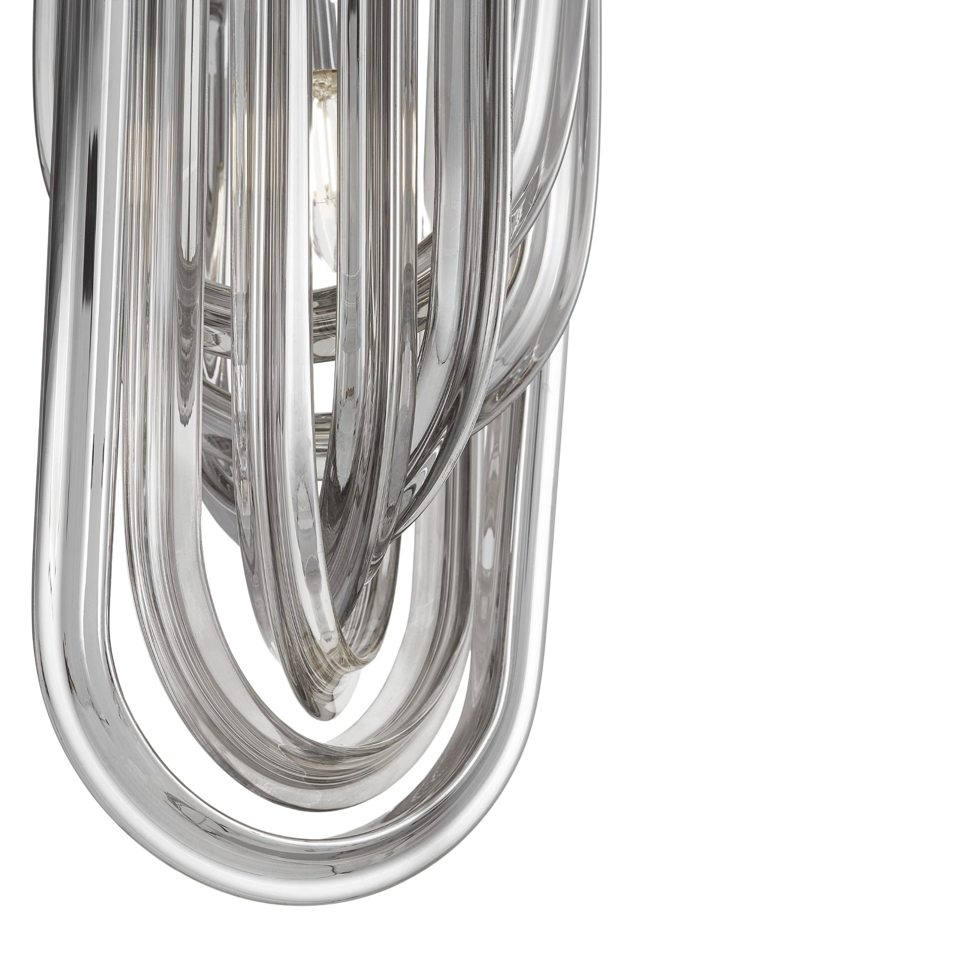 Бра Lumina Deco Boscone LDW 7044-2 CHR+GY