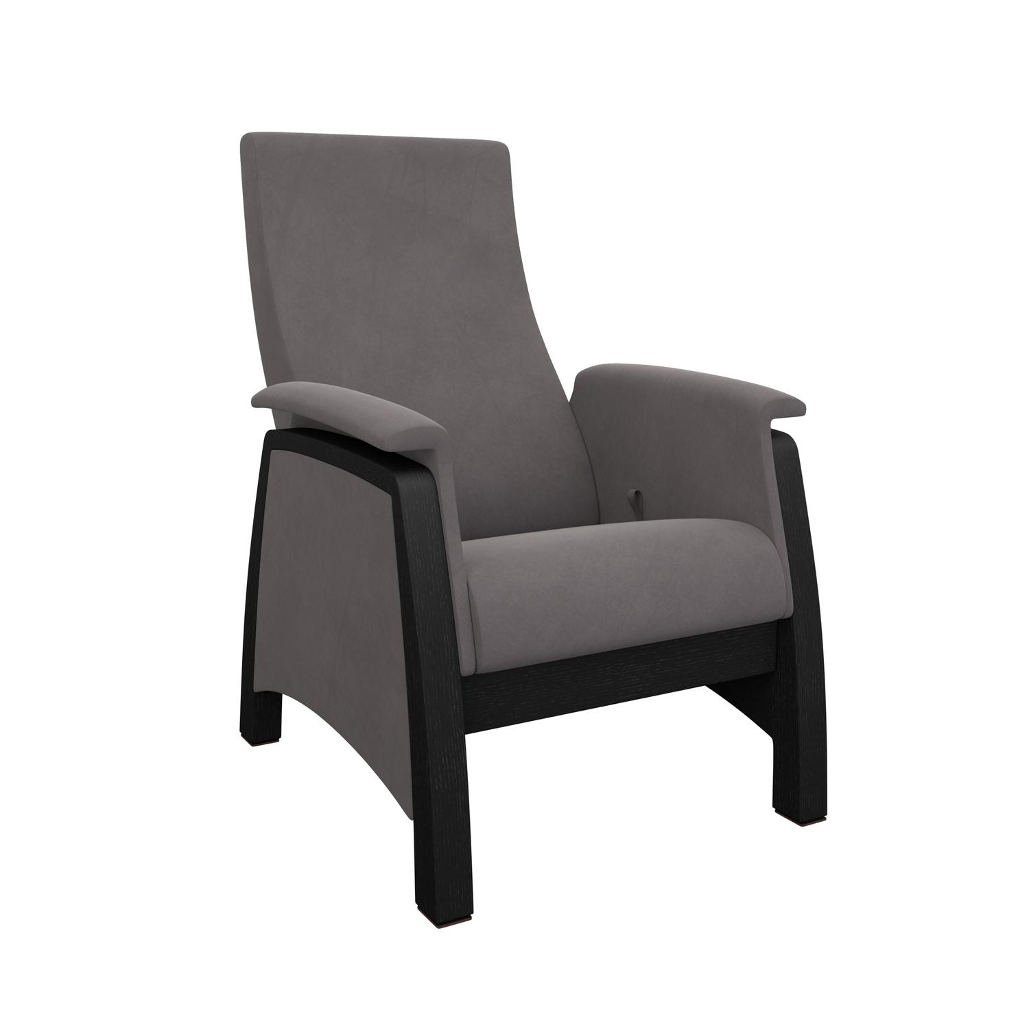 Кресло-глайдер Модель Balance 1 Венге, Verona Antrazite Grey