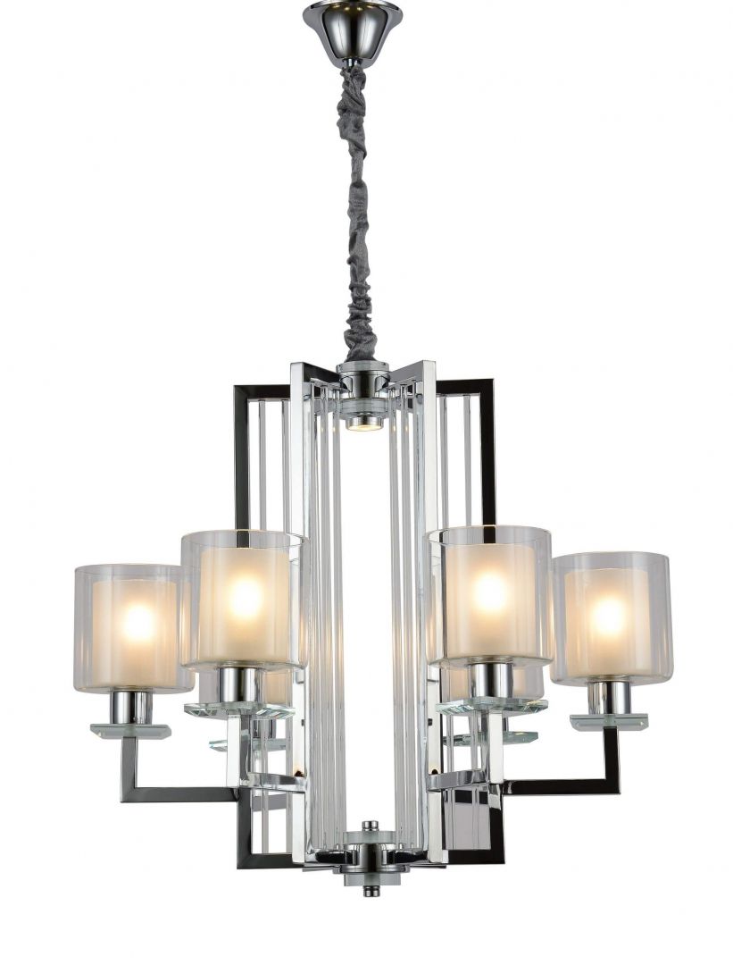 Подвесная люстра Lumina Deco MANHATTAN LDP 8012-6 CHR