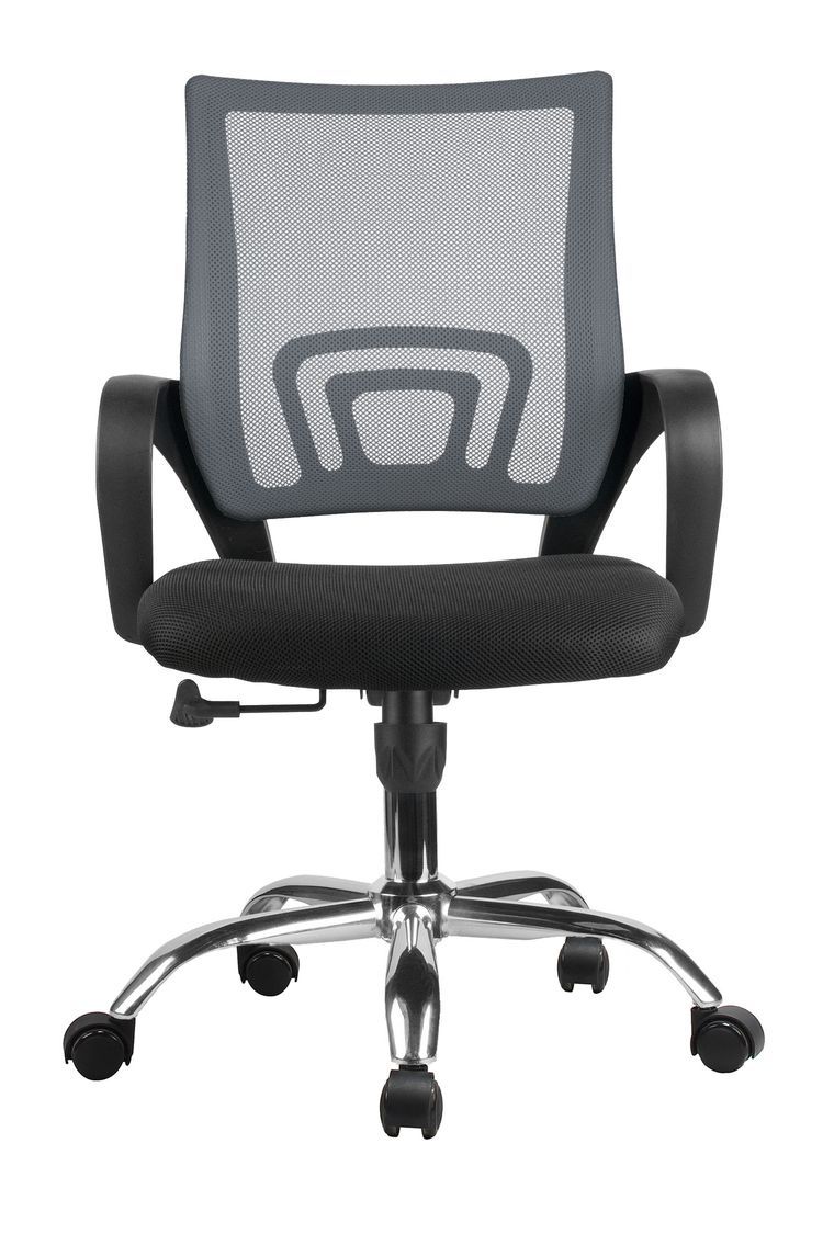 Кресло для персонала Riva Chair Bon 8085 JE серый / черный