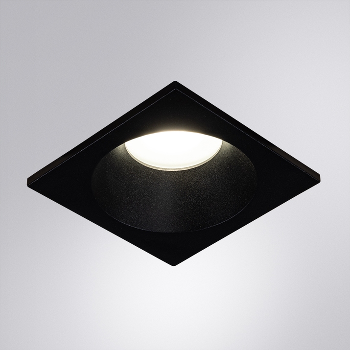 Точечный встраиваемый светильник ARTE LAMP HELM A2868PL-1BK