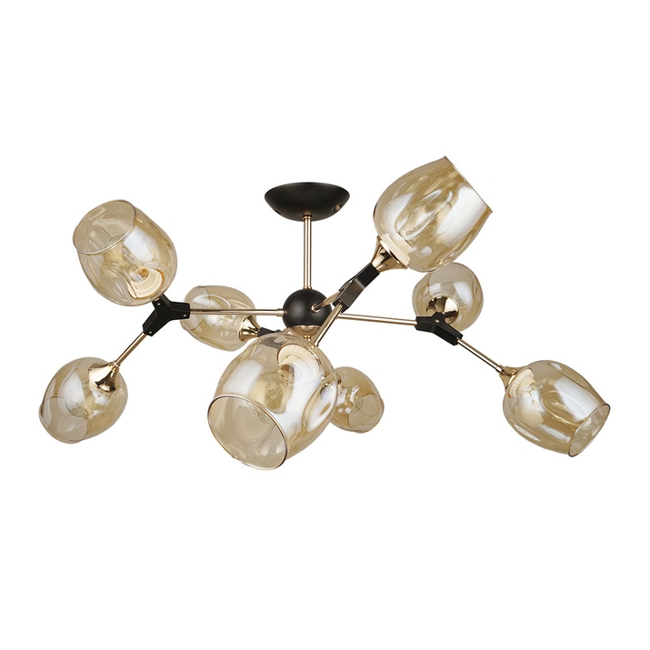 Люстра на штанге ARTE LAMP SEPPIA A4211PL-8BK