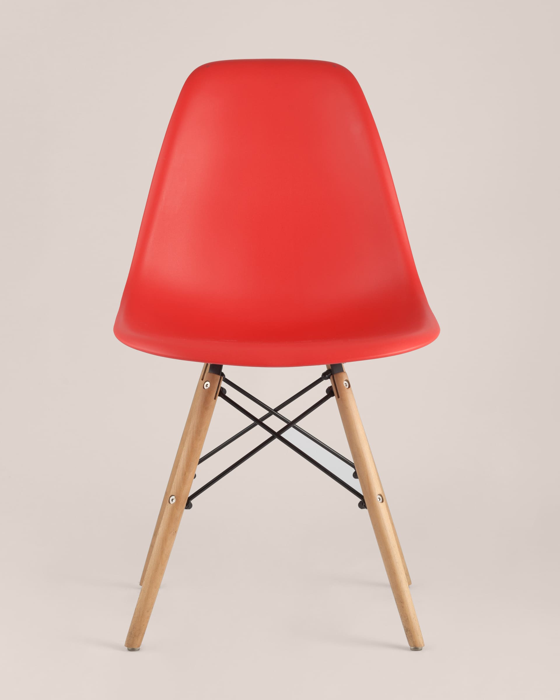 Комплект стульев Eames DSW красный x4 шт