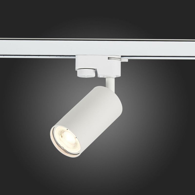 Трековый светильник для однофазного шинопровода 220V ST Luce Track White ST300.506.01