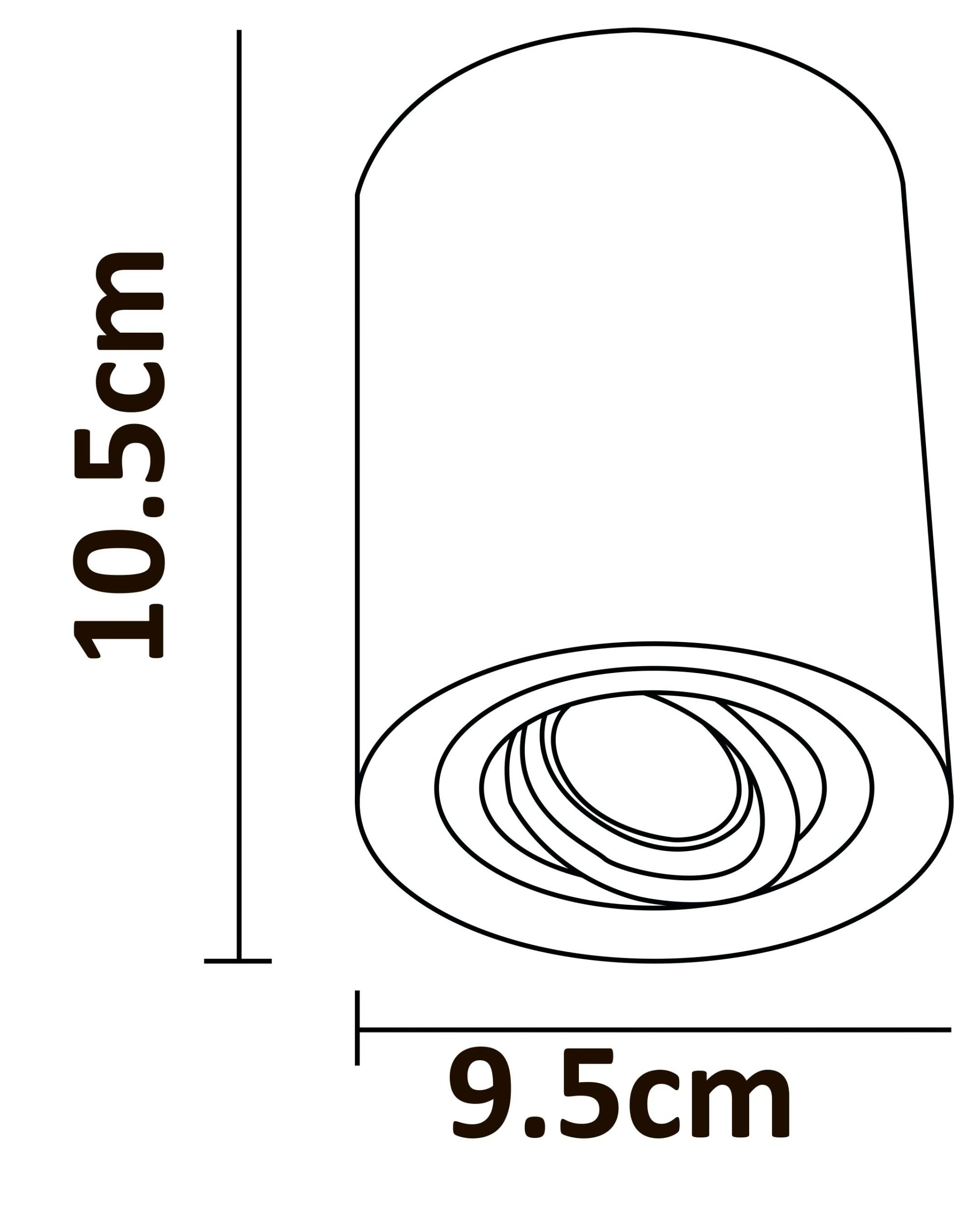 Точечный накладной светильник Arte Lamp FALCON A5645PL-1WH