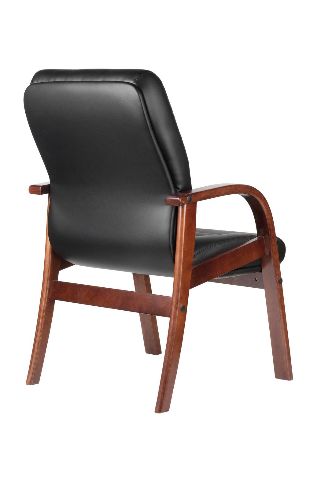 Конференц-кресло Riva Chair WOOD M 155 D/B черный