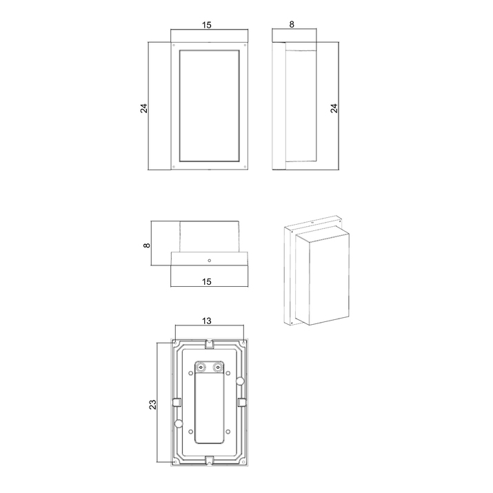 Уличный настенный светильник ARTE LAMP MENKAR A1331AL-1BK