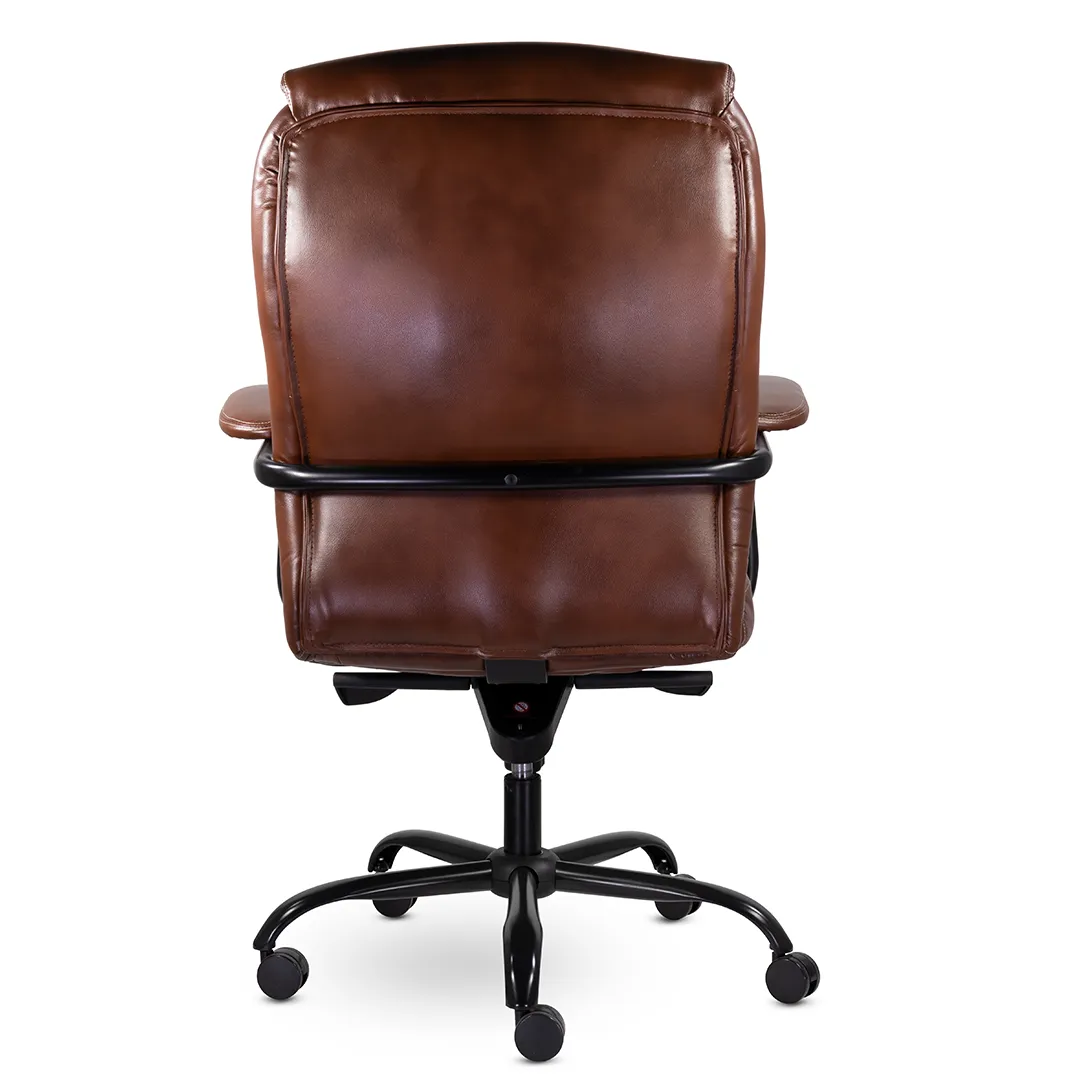 Кресло для руководителя РОВЕР CH-708 коричневый
