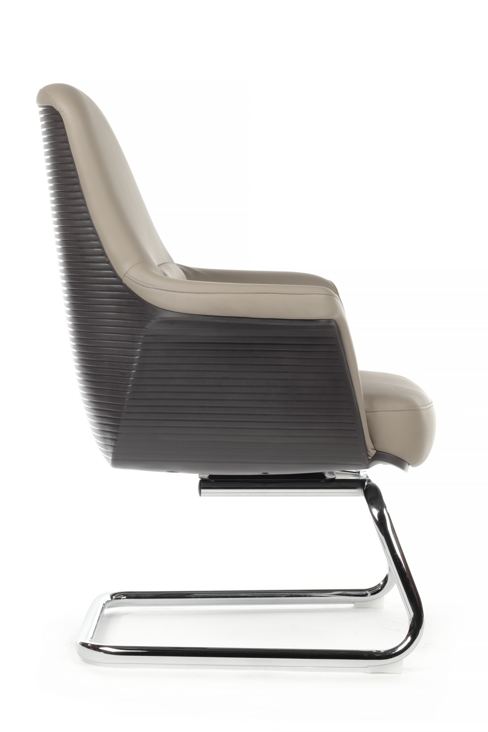 Конференц кресло RIVA DESIGN Verdi SF D655 экокожа Серый