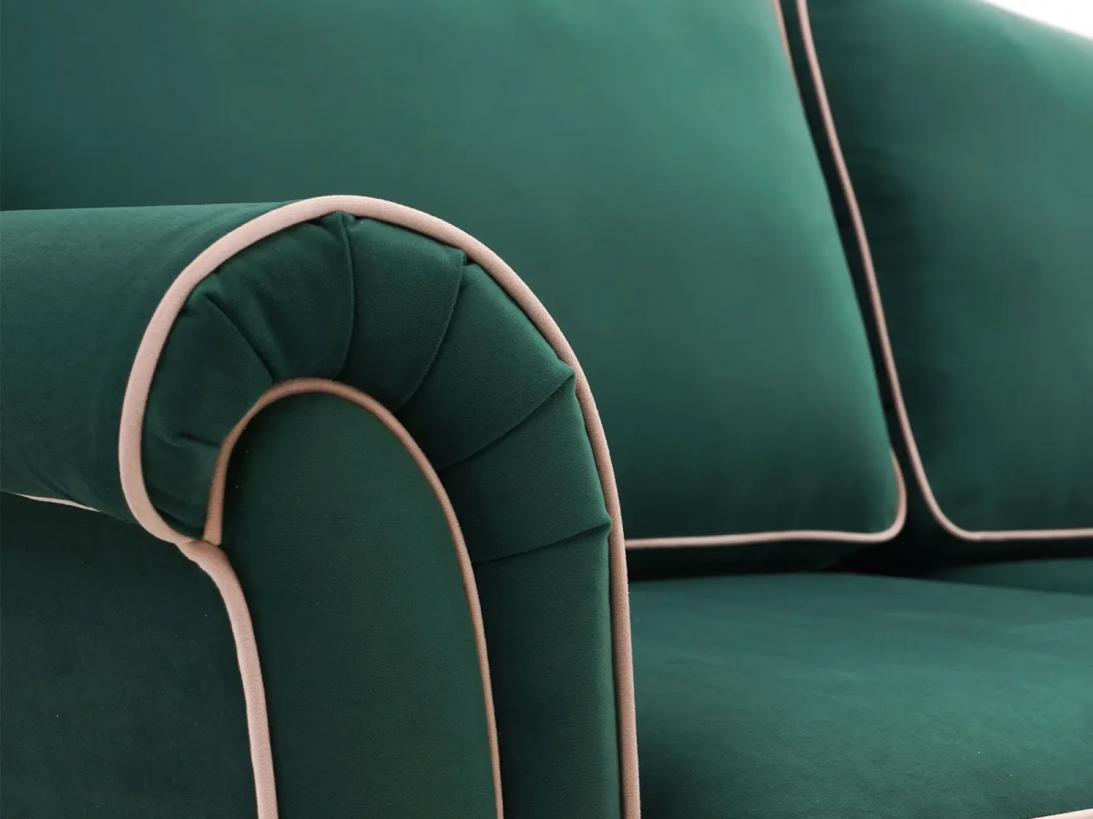 Диван-кровать двухместный Sydney зеленый 329738