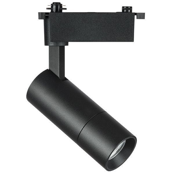 Светильник трековый для BARRA 220V 12W 3000K 18-60° черный Lightstar VOLTA 229137