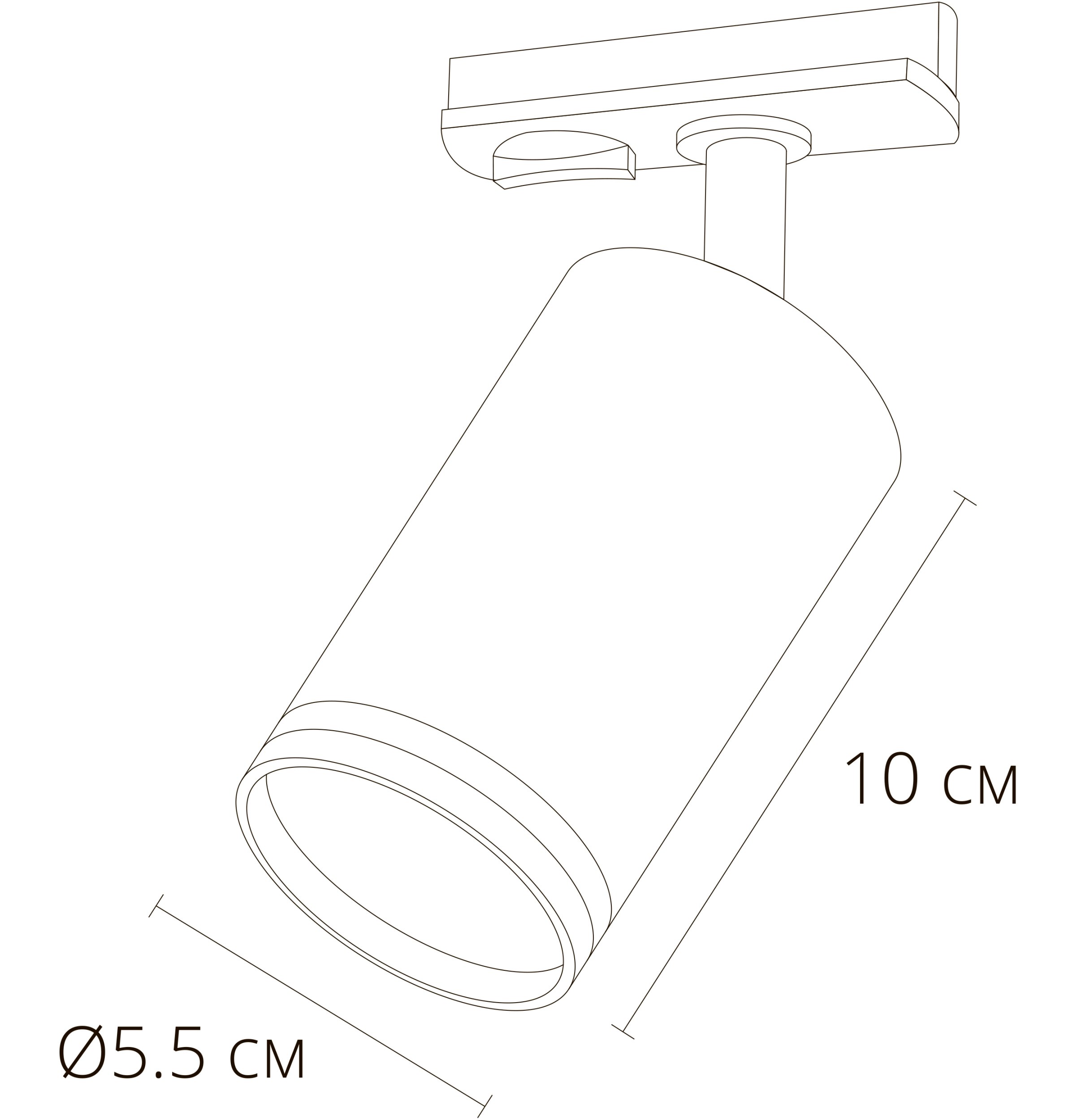 Трековый светильник ARTE LAMP IMAI A2364PL-1BK