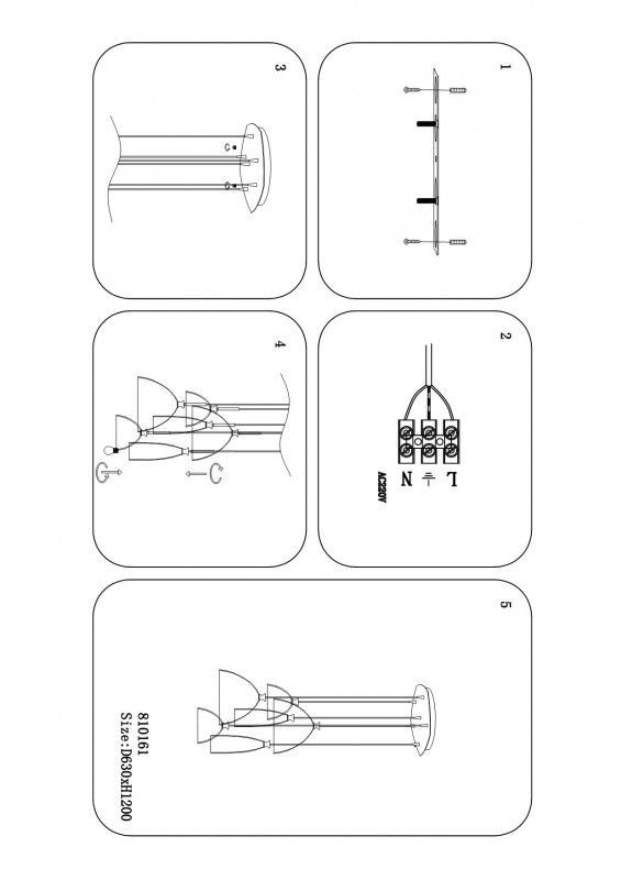 Подвесной светильник Lightstar Agola 810161