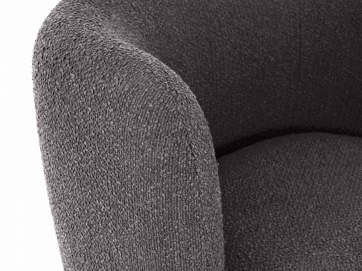 Кресло Lucca букле темно-серый 823184