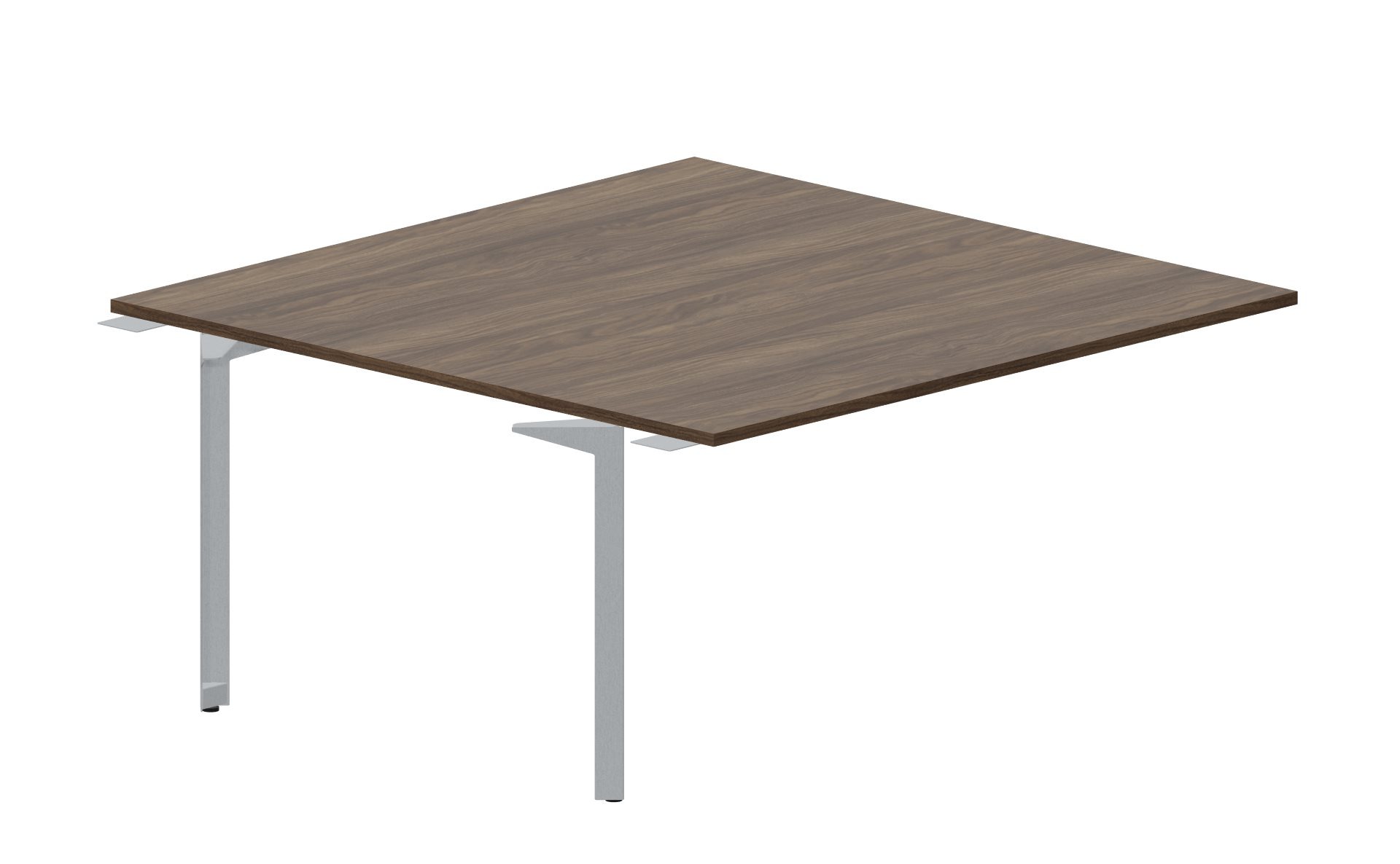 Приставной стол bench на 2 рабочих места 158х156,6х75 см (без отверстий) Ray RY2TPS168