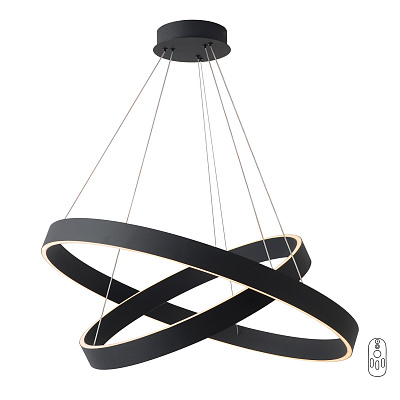Люстра Crystal Lux TRON SP123W LED BLACK
