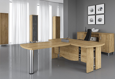 Комплект мебели для кабинета руководителя Skyland BORN Дуб Бофорд
