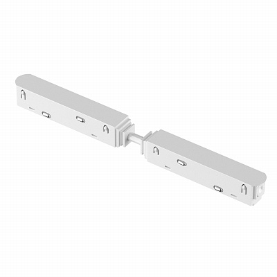 Токопроводящий прямой соединитель 48V Lightstar Uno 509106 белый