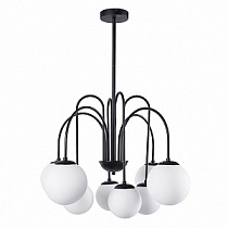 Люстра на штанге ARTE LAMP MEBSUTA A1675LM-8BK