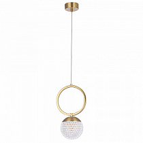 Подвесной светильник Crystal Lux CAROLINA SP1 V1 BRASS