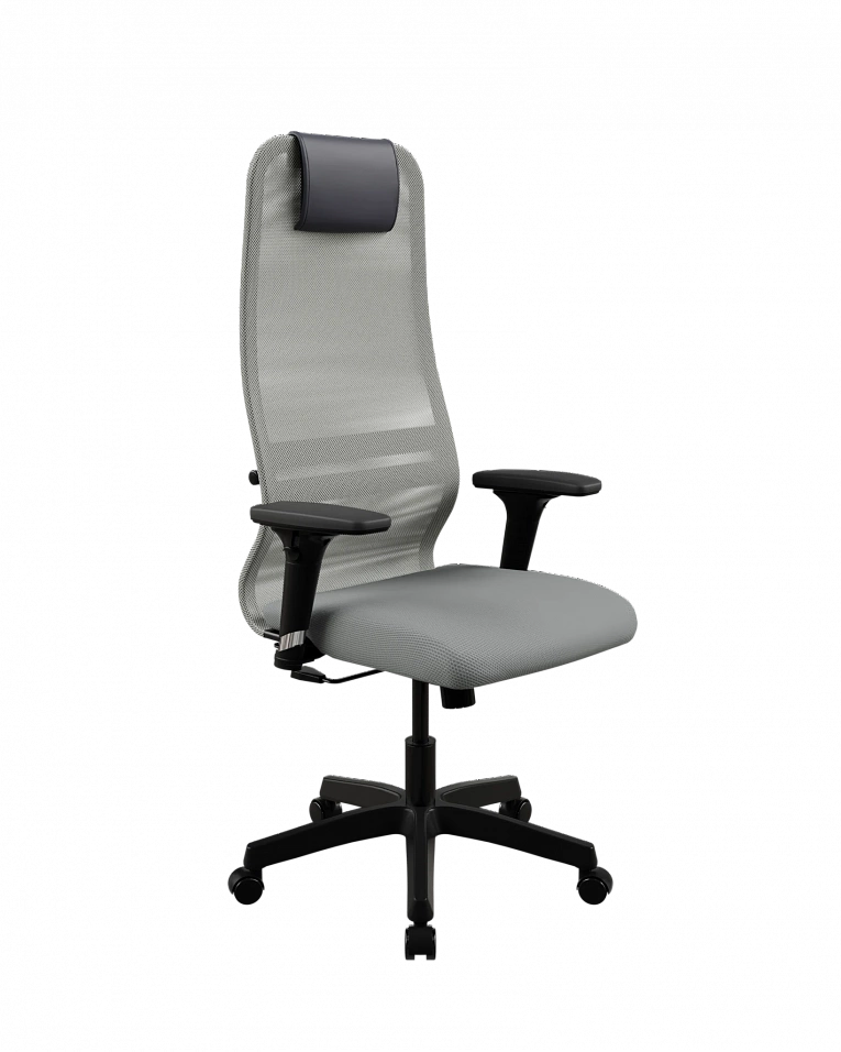 Офисное кресло Метта SU-B-8/подл.200/осн.001 (Светло-серый 3F2.D.1.222)