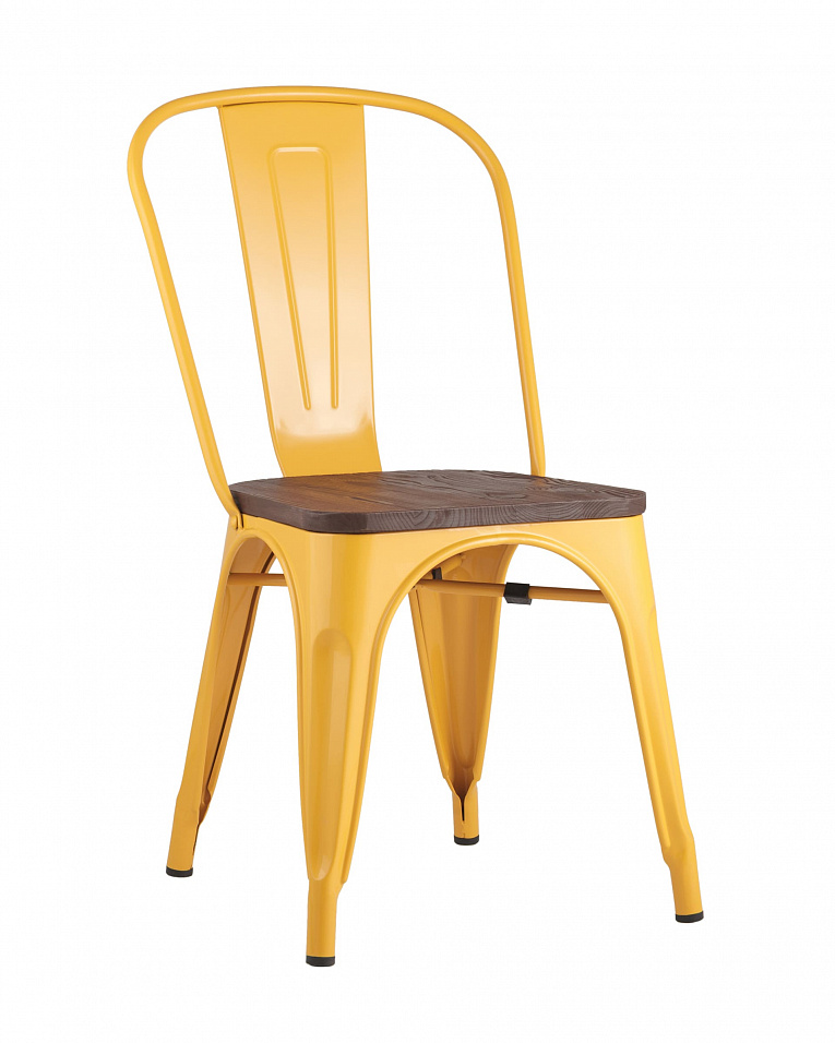 Стул TOLIX WOOD желтый
