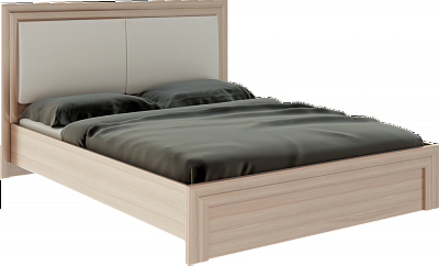 Кровать 160 см с ламелями и мягкой частью Глэдис М31