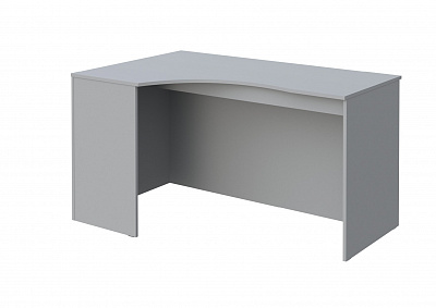 Стол офисный угловой левый Skyland СИМПЛ (SIMPLE) SE-1400(L) Серый