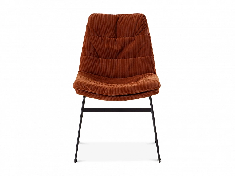 Cтул OgogoHome Vitra 930823 черный / терракотовый
