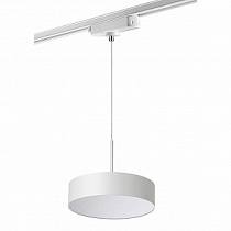 Светильник трековый однофазный трехжильный, провод 1.2м IP20 LED 30W 4000K 2600Лм 100-265V Novotech PROMETA 358767