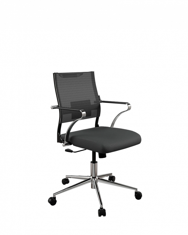 Кресло для персонала Метта ErgoLife Sit Air 24/7 M4-281K - Italy+UMF(X1) /Km00/Wh00/K15cL(M09.B23.G18.W01) (Черный)
