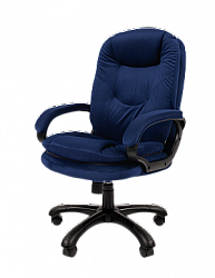 Кресло компьютерное CHAIRMAN HOME 668 синий